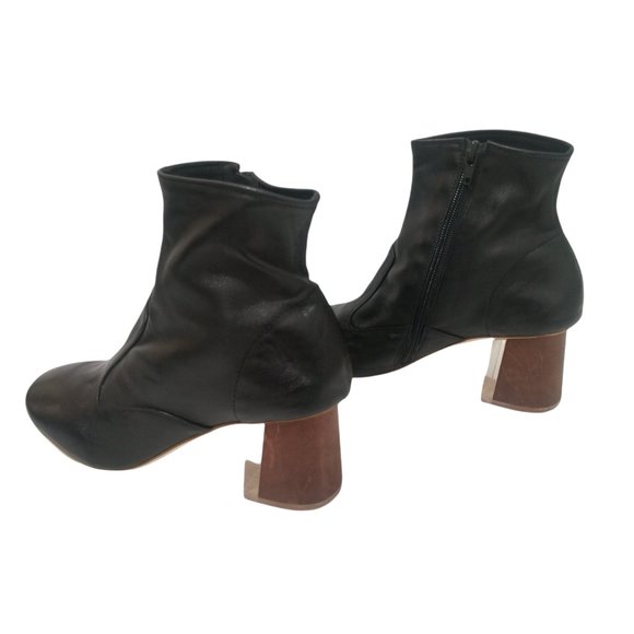 Jeffrey Campbell Kovacs Leather Booties Size 8.5 - Picture 9 of 16